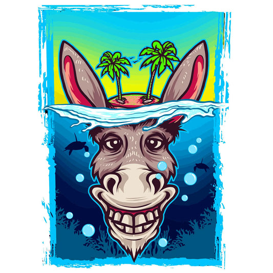 A cartoon donkey strikes a smug pose and a raised brow, oozing sarcastic confidence - Ένας καρτούν γάιδαρος παίρνει μια αυτάρεσκη πόζα και έχει σηκωμένο φρύδι, αποπνέοντας σαρκαστική αυτοπεποίθηση