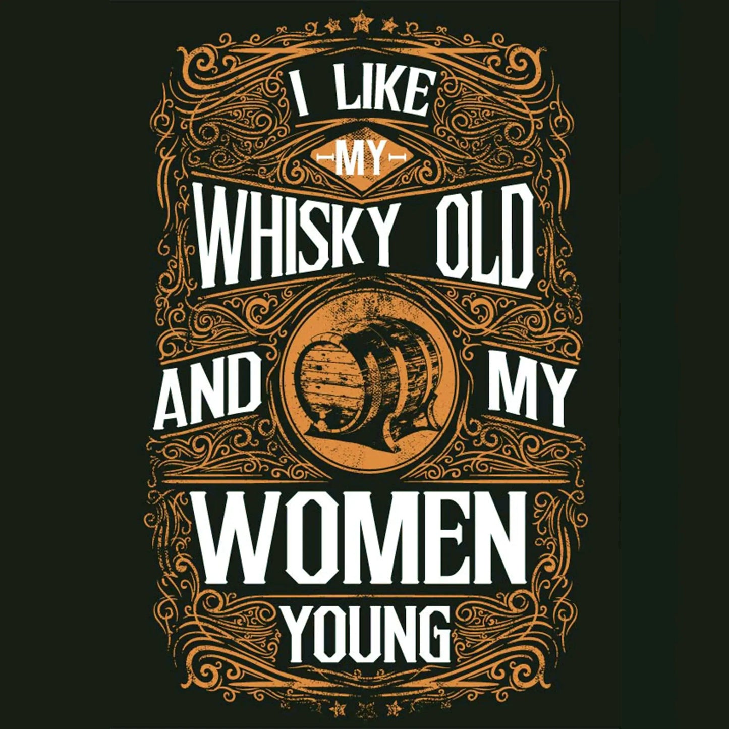 A cartoon whiskey quote with a mischievous message – Ένα ουίσκι καρτούν με πονηρό μήνυμα