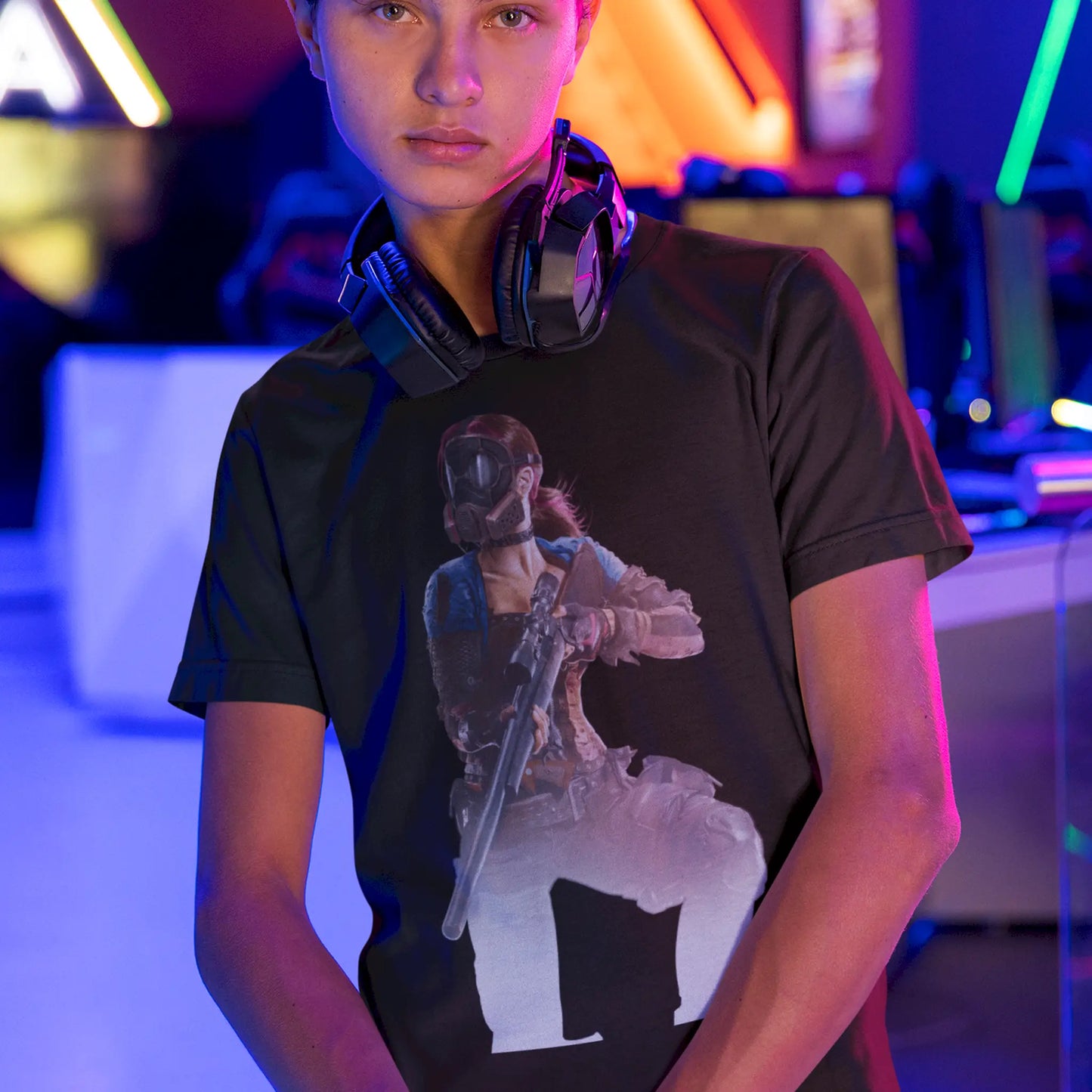 Black t-shirt featuring H1Z1 post-apocalyptic art – ιδανικό για να δηλώσεις την αγάπη σου για το game