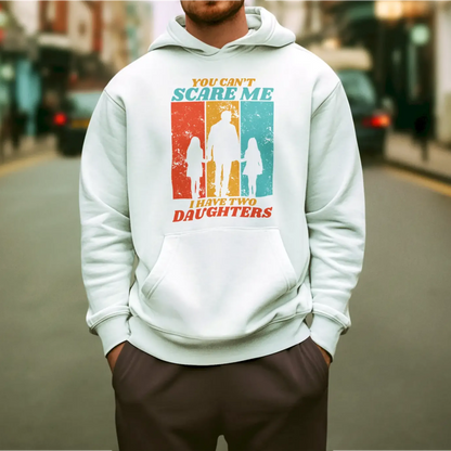 Cozy hooded sweatshirt with an empowering message, ideal for dads who love a laid-back vibe / Άνετο φούτερ με κουκούλα και εμπνευσμένο μήνυμα για χαλαρούς πατέρες