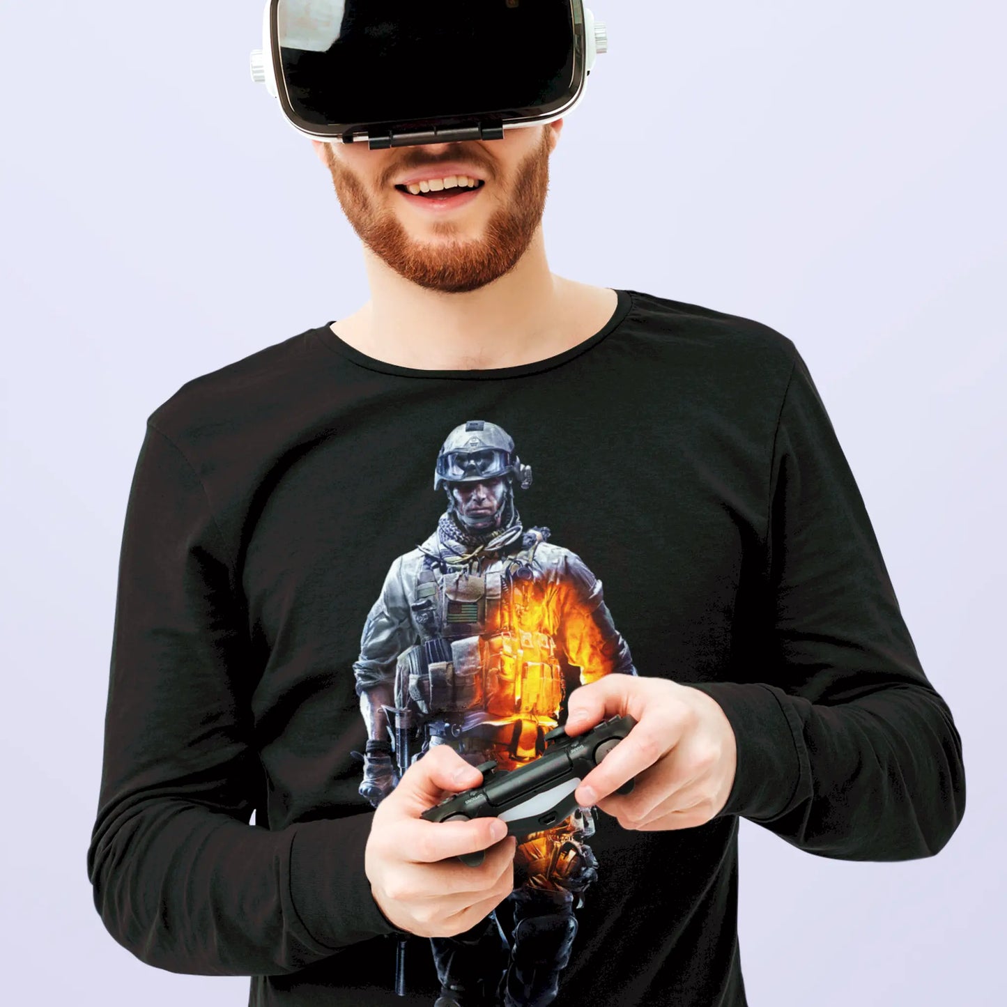 Dark military long-sleeved warrior - Σκούρο στρατιωτικό μακρυμάνικο πολεμιστή 