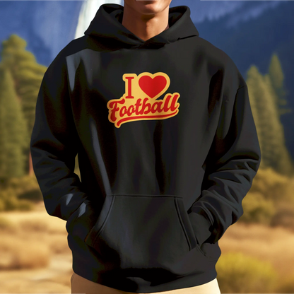 Express your love for the game with this black hoodie and its iconic fan message. Έκφρασε την αγάπη σου για την μπάλα με αυτό το μαύρο hoodie και το εμβληματικό μήνυμα.