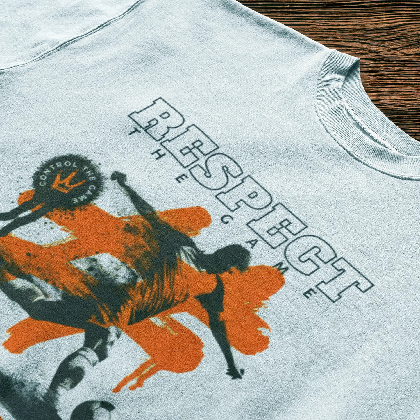 Fresh white soccer shirt every touch matters with minimal football graphics - φρέσκο λευκό ποδοσφαιρικό μπλουζάκι every touch matters με μινιμαλιστικά ποδοσφαιρικά γραφικά