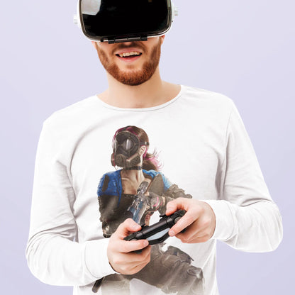 H1Z1 zombie design on a white long sleeve – για τον gamer που θέλει στυλ και άνεση