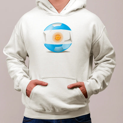 White hoodie that speaks volumes about your football heart – Λευκό hoodie που αποκαλύπτει την καρδιά σου για την μπάλα